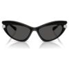 Óculos de sol com formato «olho de gato», Sk6038, pretos Óculos de sol com formato «olho de gato», Sk6038, pretos