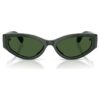 Óculos de sol com formato «olho de gato», Sk6045, verde