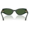 Óculos de sol com formato «olho de gato», Sk6045, verde