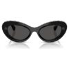 Óculos de sol com formato «olho de gato», Sk6061U, pretos Óculos de sol com formato «olho de gato», Sk6061U, pretos