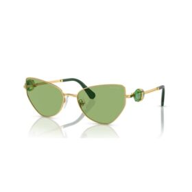 Óculos de sol com formato «olho de gato», Sk7003, verdes