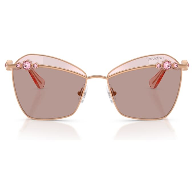 Óculos de sol de formato quadrado, Sk7040, rosa Óculos de sol de formato quadrado, Sk7040, rosa