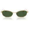Óculos de sol em forma de almofada, Sk7042, verde Óculos de sol em forma de almofada, Sk7042, verde