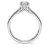 Diamantes de laboratório «Eternity», 1 Ct Tw, forma redonda, ouro branco de 14K Diamantes de laboratório «Eternity», 1 Ct Tw, forma redonda, ouro branco de 14K
