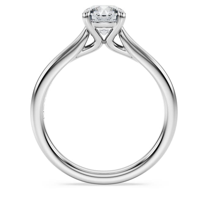 Diamantes de laboratório «Eternity», 1 Ct Tw, forma redonda, ouro branco de 14K Diamantes de laboratório «Eternity», 1 Ct Tw, forma redonda, ouro branco de 14K