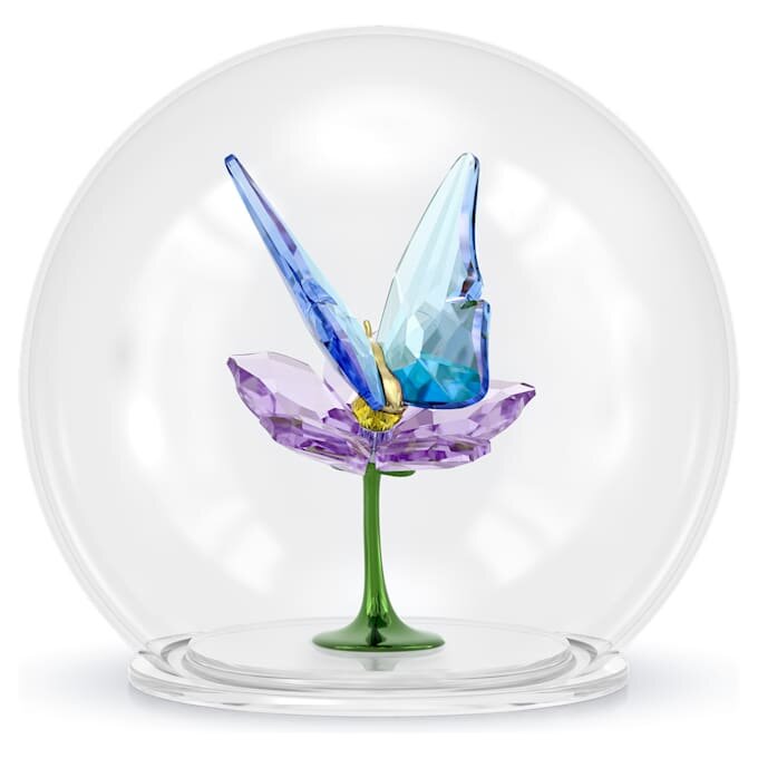 Esfera de vidro Idyllia com borboleta e flor Esfera de vidro Idyllia com borboleta e flor
