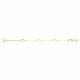 Extensor Imber Branco, banhado a dourado