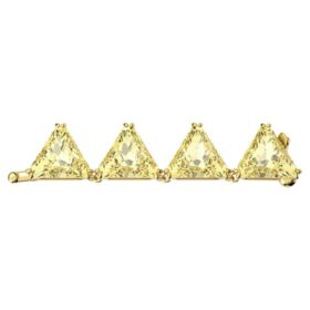 Extensor Matrix com corte triangular, amarelo, banhado a ouro Extensor Matrix com corte triangular, amarelo, banhado a ouro