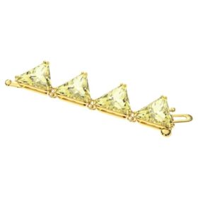 Extensor Matrix com corte triangular, amarelo, banhado a ouro Extensor Matrix com corte triangular, amarelo, banhado a ouro