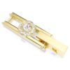 Extensor Una Angelic, corte redondo, branco, banhado a ouro Extensor Una Angelic, corte redondo, branco, banhado a ouro