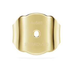 Fecho para brinco Eternity em ouro amarelo de 14K