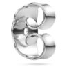 Fecho para brinco Eternity em ouro branco de 14 quilates Fecho para brinco Eternity em ouro branco de 14 quilates