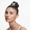 Grampo de cabelo Ariana Grande X Swarovski com corte baguete, branco, banhado a ródio Grampo de cabelo Ariana Grande X Swarovski com corte baguete, branco, banhado a ródio