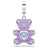 Idyllia Charm Cortes Mistos, Ursinho, Roxo, Banhado a Ródio Idyllia Charm Cortes Mistos, Ursinho, Roxo, Banhado a Ródio