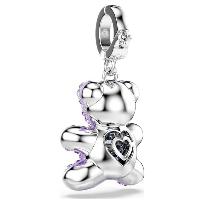 Idyllia Charm Cortes Mistos, Ursinho, Roxo, Banhado a Ródio Idyllia Charm Cortes Mistos, Ursinho, Roxo, Banhado a Ródio