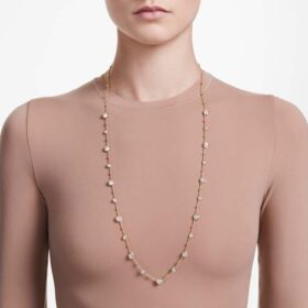 Imber Strandage Corte redondo, Branco, Banhado a dourado