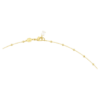 Imber Strandage Corte redondo, Branco, Banhado a dourado