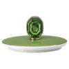 Jarro de leite Signum em porcelana, verde