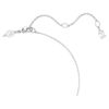Pingente Ariana Grande X Swarovski com cortes mistos, coração, branco, banhado a ródio Pingente Ariana Grande X Swarovski com cortes mistos, coração, branco, banhado a ródio