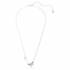 Pingente Ariana Grande X Swarovski com cortes mistos, libélula, multicolorido, banhado a ródio Pingente Ariana Grande X Swarovski com cortes mistos, libélula, multicolorido, banhado a ródio