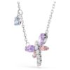 Pingente Ariana Grande X Swarovski com cortes mistos, libélula, multicolorido, banhado a ródio Pingente Ariana Grande X Swarovski com cortes mistos, libélula, multicolorido, banhado a ródio