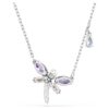 Pingente Ariana Grande X Swarovski com cortes mistos, libélula, multicolorido, banhado a ródio Pingente Ariana Grande X Swarovski com cortes mistos, libélula, multicolorido, banhado a ródio