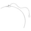 Pingente Ariana Grande X Swarovski com pérola de cristal, corte redondo, flor, branco, banhado a ródio