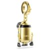 Pingente Bob dos Minions com pavé, multicolorido, banhado a dourado Pingente Bob dos Minions com pavé, multicolorido, banhado a dourado