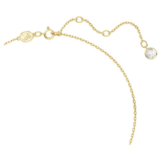 Pingente Chroma com corte em pêra, verde, banhado a dourado Pingente Chroma com corte em pêra, verde, banhado a dourado