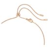 Pingente Constella com pérola de cristal, corte redondo, branco, banhado a ouro rosa Pingente Constella com pérola de cristal, corte redondo, branco, banhado a ouro rosa