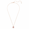 Pingente de cobra com cortes mistos, Ano da Cobra, vermelho, banhado a ouro rosa