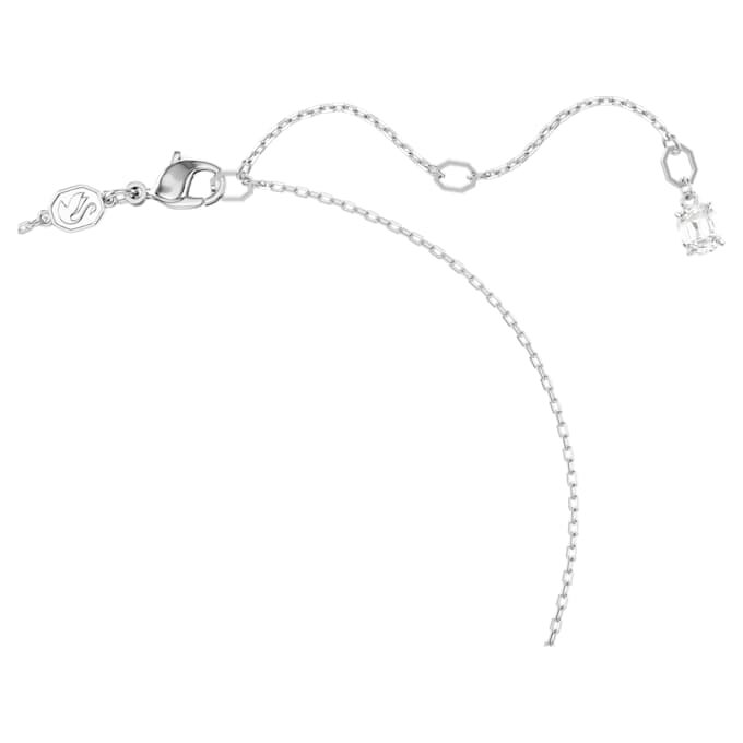 Pingente Dextera com laços entrelaçados, branco, banhado a ródio Pingente Dextera com laços entrelaçados, branco, banhado a ródio