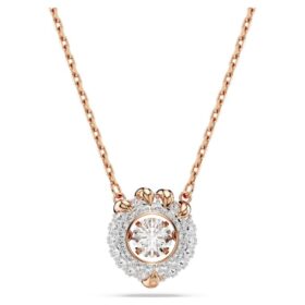 Pingente Dragão e Fênix – Garra de Dragão, Branco, banhado a ouro rosa