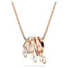 Pingente Dragão e Fênix – Garra de Dragão, Branco, banhado a ouro rosa
