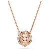 Pingente Dragão e Fênix – Garra de Dragão, Branco, banhado a ouro rosa