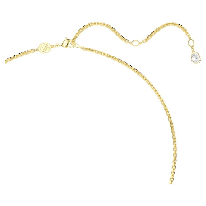 Pingente e broche Idyllia com cortes mistos, flor, multicolorido, banhado a dourado Pingente e broche Idyllia com cortes mistos, flor, multicolorido, banhado a dourado