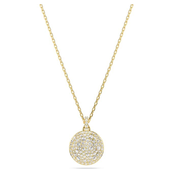 Pingente em camadas Sublima, branco, banhado a dourado Pingente em camadas Sublima, branco, banhado a dourado