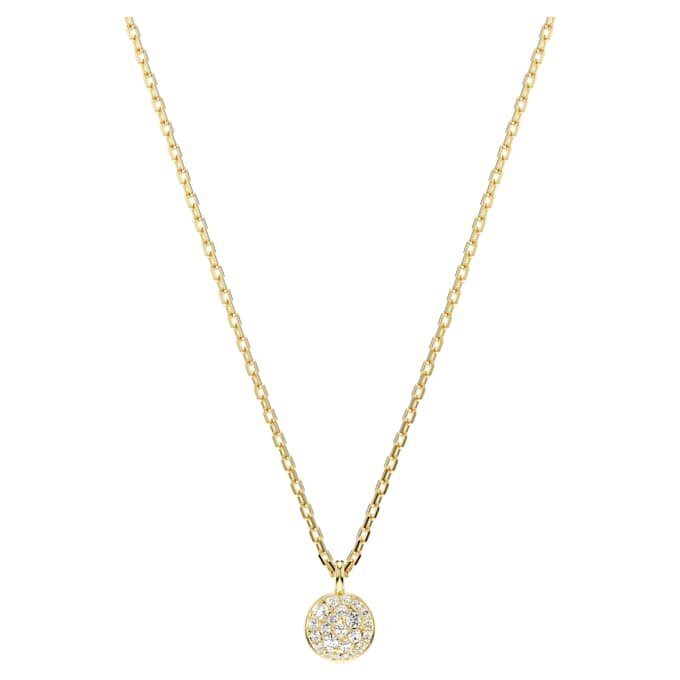 Pingente em camadas Sublima, branco, banhado a dourado Pingente em camadas Sublima, branco, banhado a dourado
