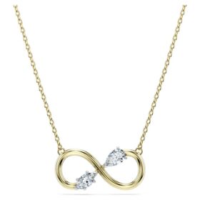 Pingente Eternity com diamantes cultivados em laboratório, 0,35 Ct no total, formas variadas, ouro amarelo de 14K