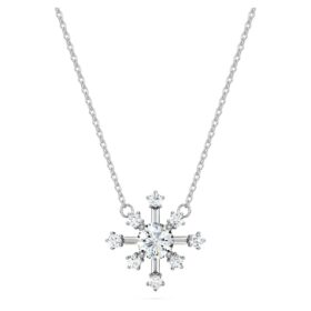 Pingente Galaxy com diamantes cultivados em laboratório, 0,5 ct no total, forma redonda, ouro branco de 14K