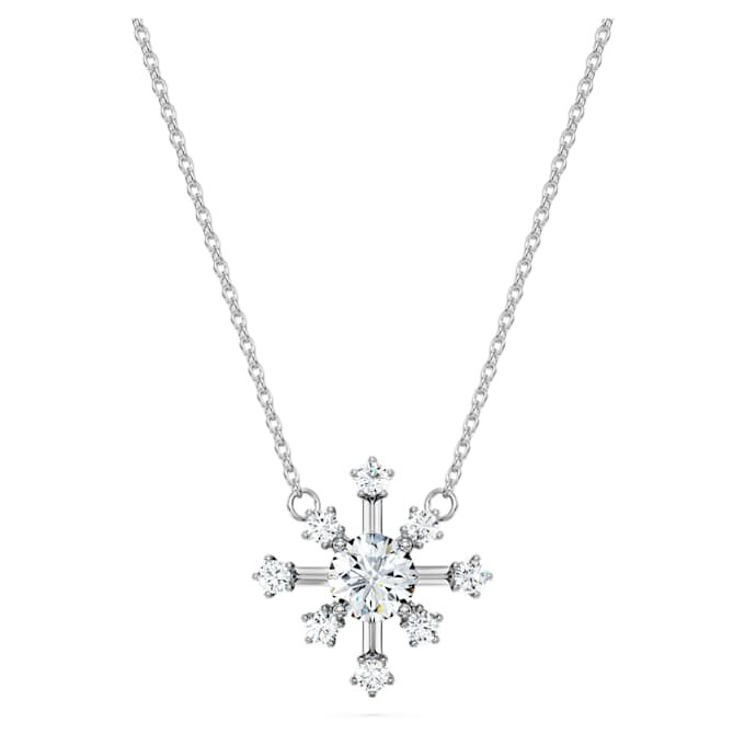 Pingente Galaxy com diamantes cultivados em laboratório, 0,5 ct no total, forma redonda, ouro branco de 14K Pingente Galaxy com diamantes cultivados em laboratório, 0,5 ct no total, forma redonda, ouro branco de 14K