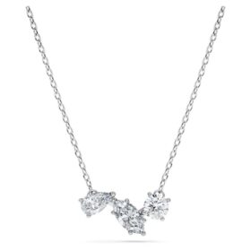 Pingente Galaxy com diamantes cultivados em laboratório, 0,82 ct no total, formas variadas, prata esterlina
