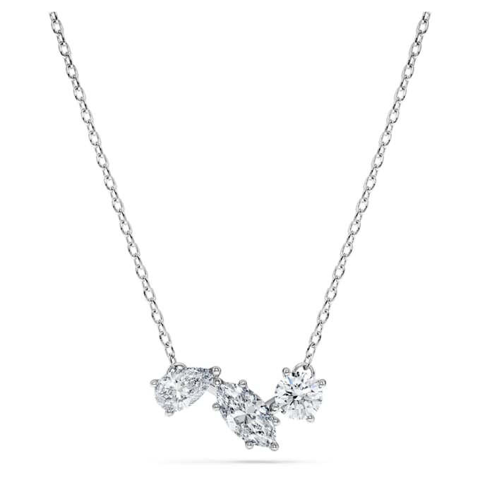 Pingente Galaxy com diamantes cultivados em laboratório, 0,82 ct no total, formas variadas, prata esterlina Pingente Galaxy com diamantes cultivados em laboratório, 0,82 ct no total, formas variadas, prata esterlina