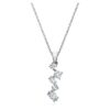 Pingente Galaxy com diamantes cultivados em laboratório, 0,9 quilates no total, formas variadas, ouro branco de 14 quilates Pingente Galaxy com diamantes cultivados em laboratório, 0,9 quilates no total, formas variadas, ouro branco de 14 quilates