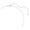 Pingente Hyperbola com corte redondo, branco, banhado a ródio Pingente Hyperbola com corte redondo, branco, banhado a ródio