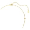 Pingente Idyllia com cortes mistos, coração, branco, banhado a ouro Pingente Idyllia com cortes mistos, coração, branco, banhado a ouro