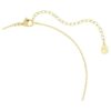Pingente Idyllia com cortes mistos, coração, chave, rosa, banhado a ouro Pingente Idyllia com cortes mistos, coração, chave, rosa, banhado a ouro