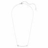 Pingente Idyllia com cortes mistos, em forma de flecha, branco, banhado a ródio Pingente Idyllia com cortes mistos, em forma de flecha, branco, banhado a ródio