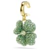 Pingente Idyllia em forma de trevo, verde, banhado a ouro