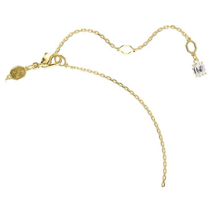 Pingente Imber de corte redondo, branco, banhado a ouro Pingente Imber de corte redondo, branco, banhado a ouro